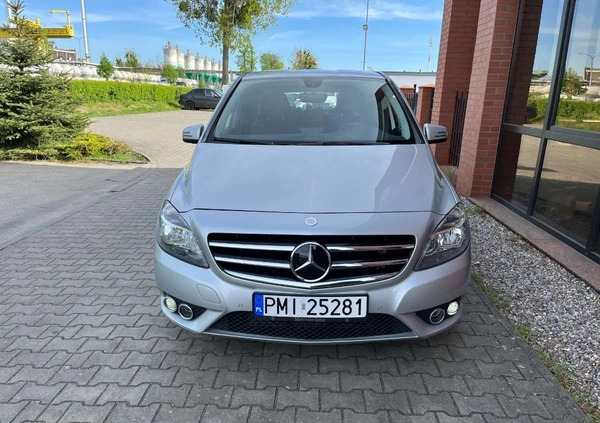 Mercedes-Benz Klasa B cena 57200 przebieg: 48000, rok produkcji 2012 z Tłuszcz małe 254